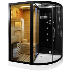 Сауна Cerutti SPA Lugano Nero-L Black 180x110