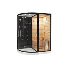 Сауна Cerutti SPA Lugano Nero-R Black 180x110