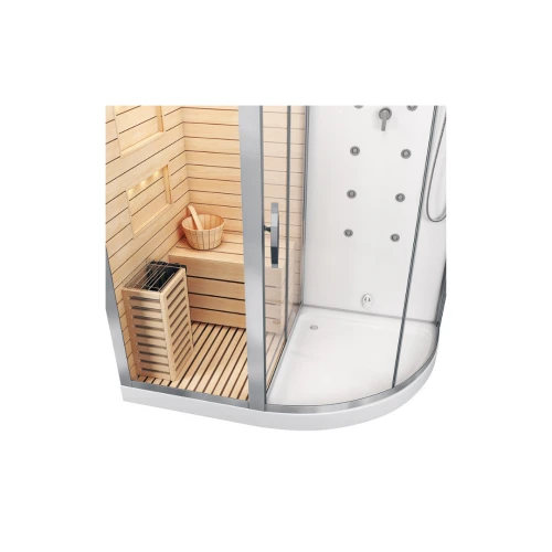 Сауна Cerutti SPA Lugano White-L 180x110