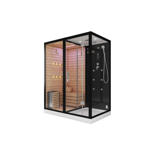 Сауна Cerutti SPA Albano Nero-L 180x110