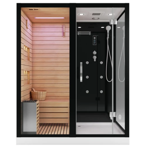 Сауна Cerutti SPA Albano Nero-L 180x110