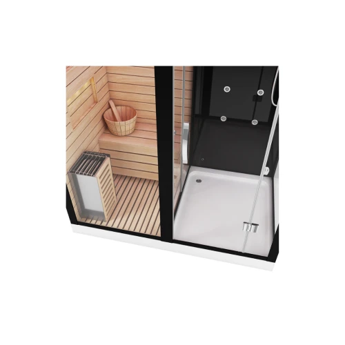 Сауна Cerutti SPA Albano Nero-L 180x110