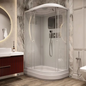 Душевая кабина Parly Bianco BMM120L 120х80