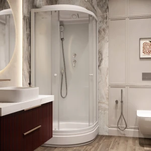 Душевая кабина Parly Bianco BM86F 85х85