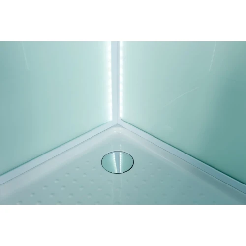 Душевая кабина Esbano LED ES-L100CKR 100х100