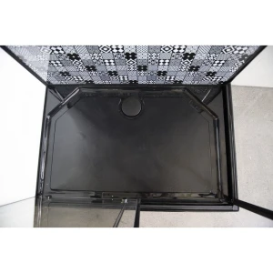 Душевая кабина Esbano BLACK ESB-1180CKR 110х80