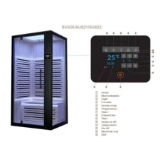 Инфракрасная сауна SSWW S622 L/R 160х100