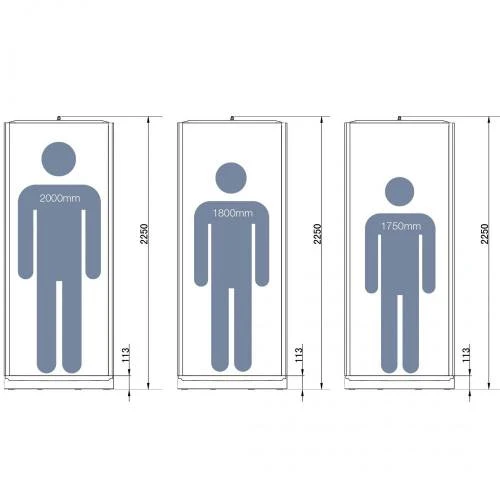 Душевая кабина SSWW W1303 120х80