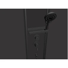 Душевая кабина Timo Ilma 902 Black R 120х80