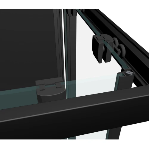Душевая кабина Timo Ilma 902 Black R 120х80