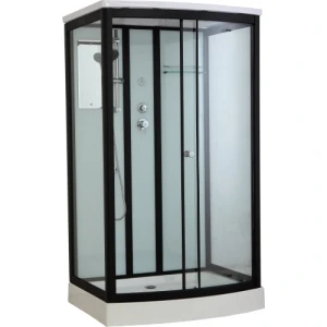 Душевая кабина Timo Standart T-6615 Black 120x90