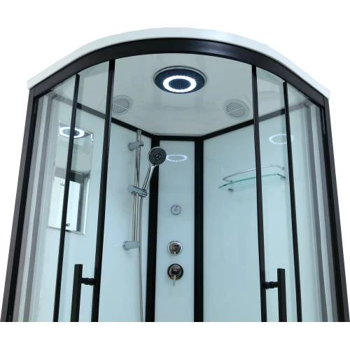 Душевая кабина Timo Standart T-6600 Black 100x100