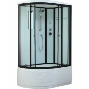 Душевая кабина Timo Standart T-6620 Black R 120x85