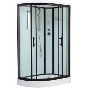 Душевая кабина Timo Standart T-6602 Black R 120x85
