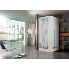Душевая кабина Orans SR-89101 RS WHITE LH, с баней 100х100