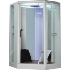 Душевая кабина Orans SR-89106S белая, с баней 130х130
