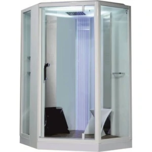 Душевая кабина Orans SR-89106S белая, с баней 130х130