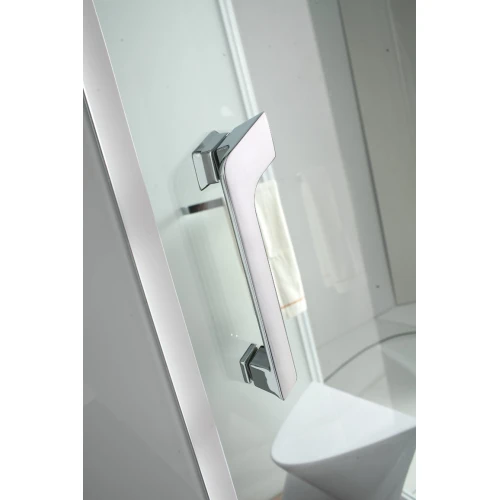 Душевая кабина Orans SR-89106S белая, с баней 130х130