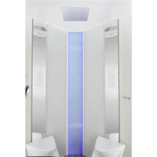 Душевая кабина Orans SR-89106 S WHITE LH белая, с баней 130х130