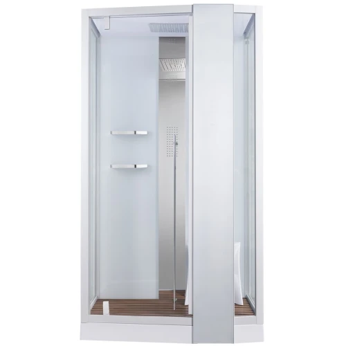 Душевая кабина Orans SR-89105 RS WHITE LH, с баней 120х90