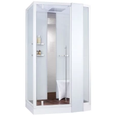 Душевая кабина Orans SR-89105 RS WHITE LH, с баней 120х90