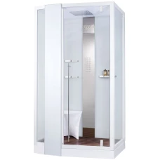 Душевая кабина Orans SR-89105 LS WHITE LH, с баней 120х90