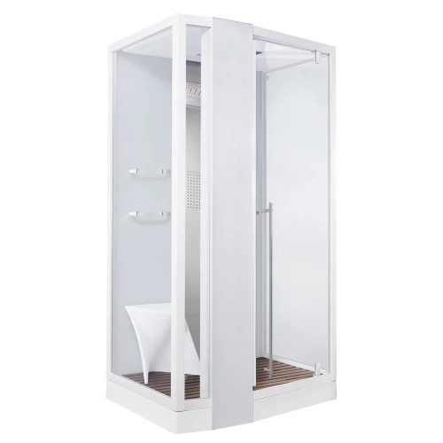 Душевая кабина Orans SR-89105 LS WHITE LH, с баней 120х90