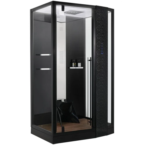 Душевая кабина Orans SR-89105 RS BLACK LH, с баней 120х90
