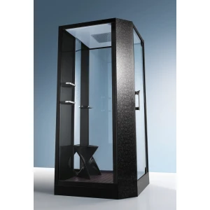 Душевая кабина Orans SR-89101 RS Black, с баней 100х100