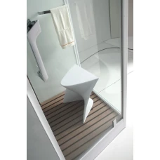 Душевая кабина Orans SR-89101LS белая, с баней 100х100