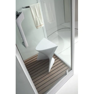 Душевая кабина Orans SR-89101LS белая, с баней 100х100