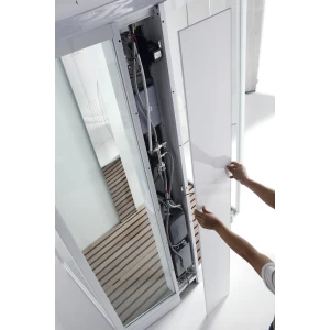 Душевая кабина Orans Diamond SR-89102 LS White 150х100, с паром