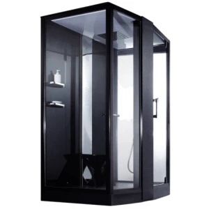 Душевая кабина Orans SR-89102 LS BLACK, с баней 150х100