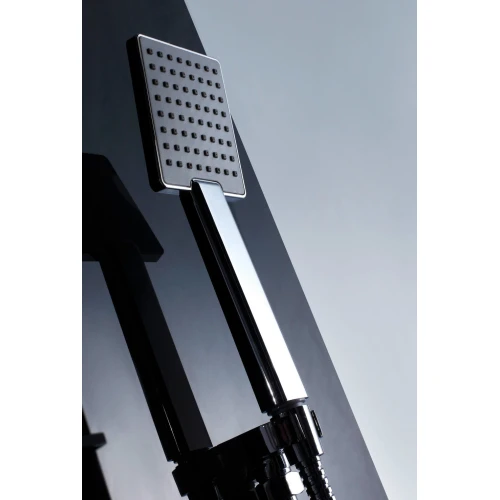 Душевая кабина Orans SR-89102 LS BLACK, с баней 150х100