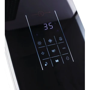 Душевая кабина Orans SR-89105RS черная, с баней 120х90