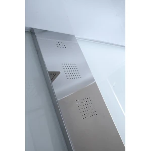Душевая кабина Orans SR-89105RS черная, с баней 120х90
