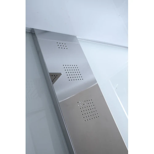 Душевая кабина Orans SR-89105LS черная, с баней 120х90