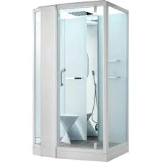 Душевая кабина Orans SR-89105LS белая, с баней 120х90