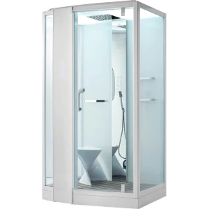 Душевая кабина Orans SR-89105LS белая, с баней 120х90