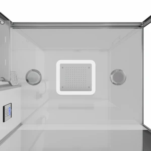 Душевая кабина Black&White G8891 100х100 с парогенератором