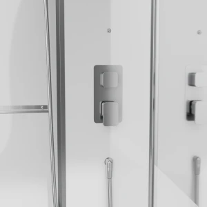 Душевая кабина Black&White G8898 90х115 с парогенератором