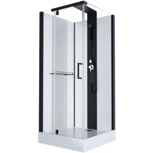 Душевая кабина Black&White G8702 90х90