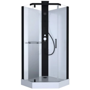 Душевая кабина Black&White G8705 90х90