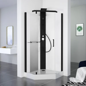 Душевая кабина Black&White G8705 90х90