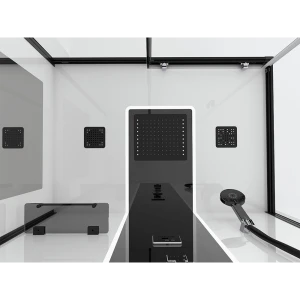 Душевая кабина Black&White G8800 80х110
