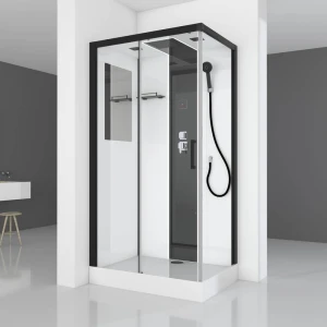 Душевая кабина Black&White G8800 80х110