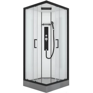 Душевая кабина Black&White G8002 90х90