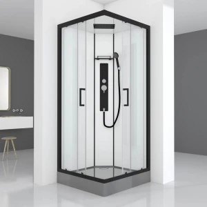 Душевая кабина Black&White G8002 90х90