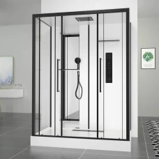 Душевая кабина Black&White G8030 85х160