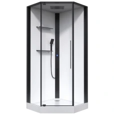 Душевая кабина Black&White G8035 90х90